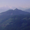 02 095 Mt Baker and Mt Shuksan from Mt Forgotten
