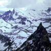 03 086 Snowy Enchantment basin from The High Priest
