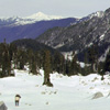 05 020 Snowshoes and shirtsleeves in Necklace Valley (228k)