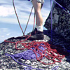 05 108 Warren belay on N face High Priest (329k)<BR>